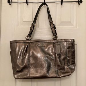 Metallic Coach Bag